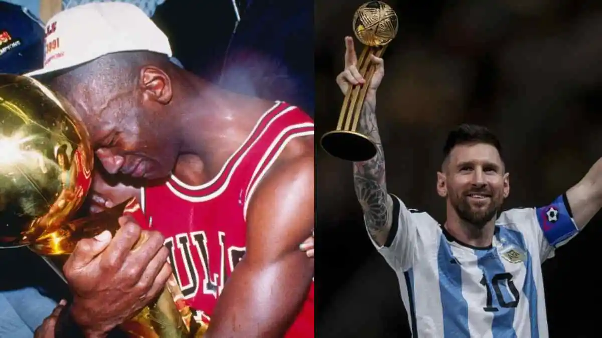 lionel messi names michael jordan as the greatest athlete of all time