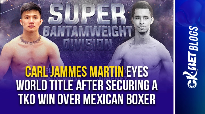 carl jammes martin secure tko win