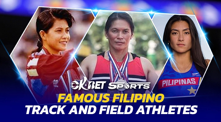 a 3 Famous Filipino Track and Field Athletes
