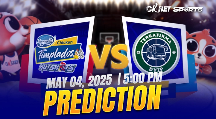 two logo of pba teams between magnolia vs terrafirma